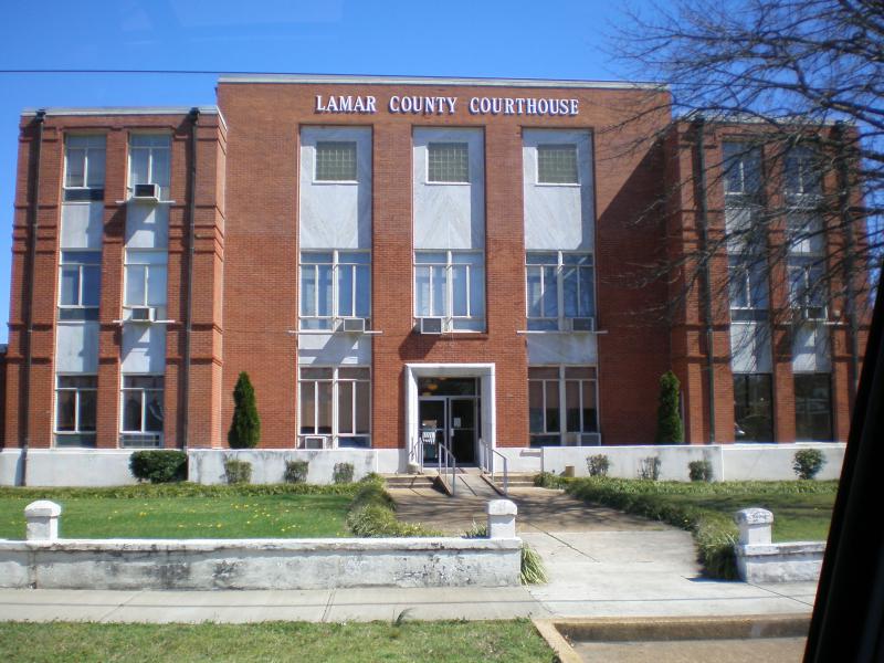  Lamar Co A L Courthouse