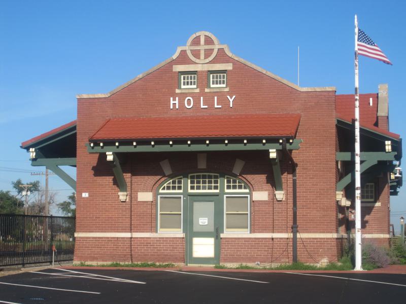  Holly, C O, railroad station I M G 5796