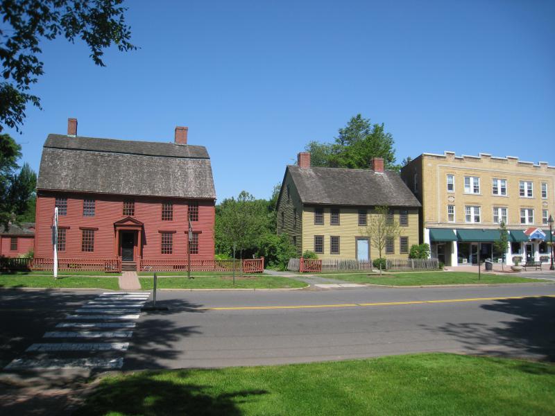  Joseph Webb and Isaac Stevens Houses - Wethersfield, C T - 2