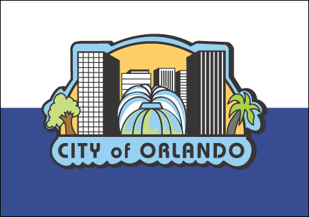  Flag of Orlando, Florida