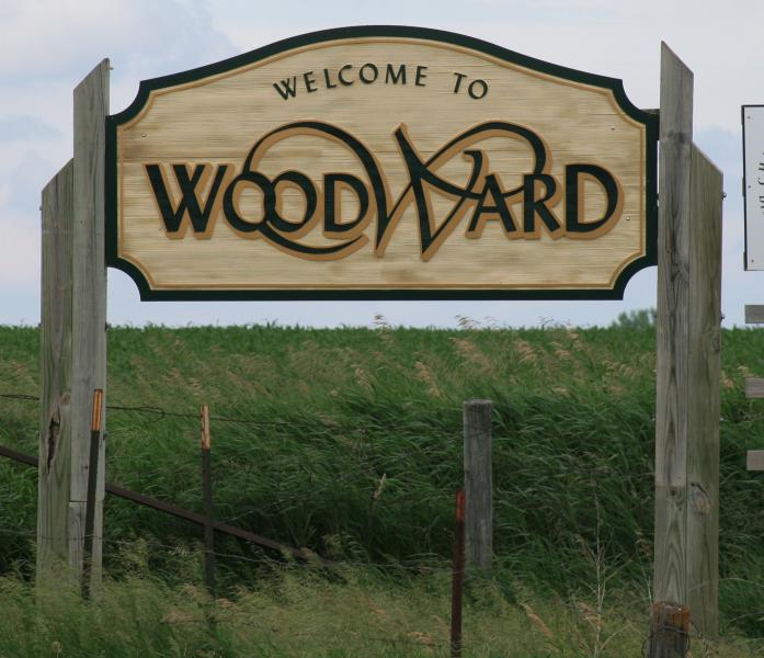  Woodward Iowa 20090607 Sign