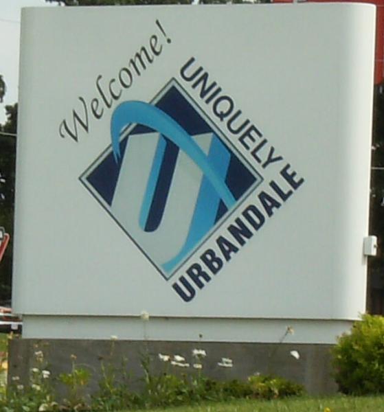  Urbandale welcome sign