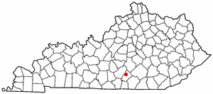  K Y Map-doton- Russell Springs