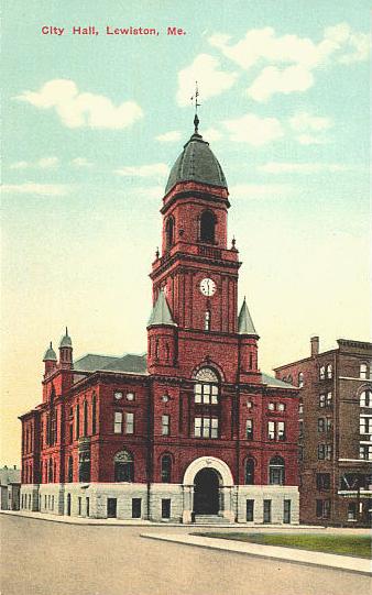  City Hall, Lewiston, M E