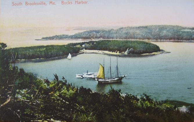  View of Buck's Harbor, South Brooksville, M E