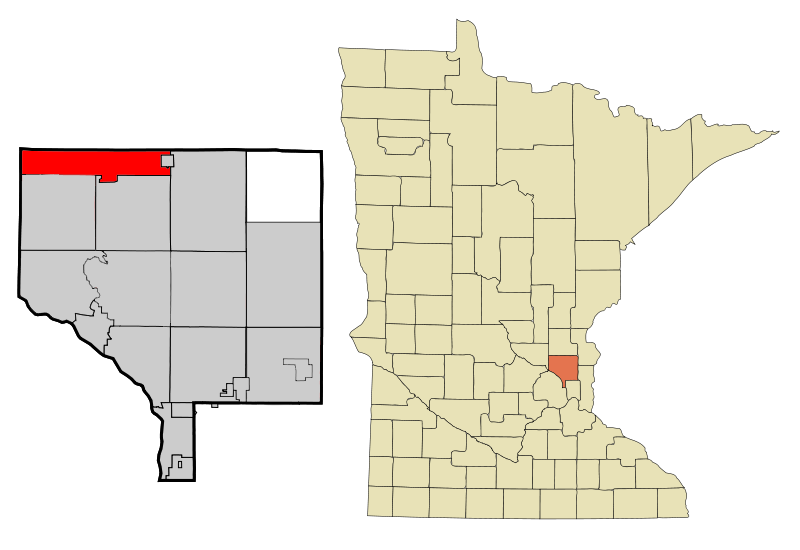  Anoka Cnty Minnesota Incorporated and Unincorporated areas St Francis Highlighted copy