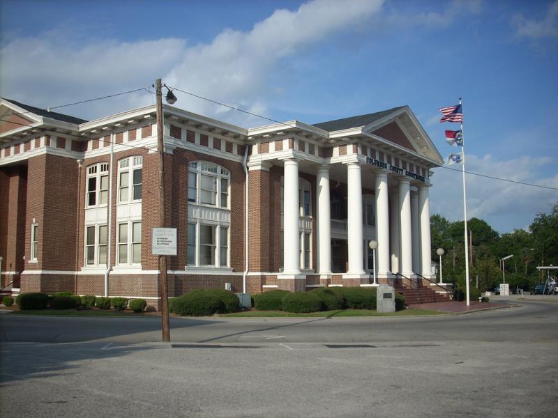  Columbus County, N C Courthouse