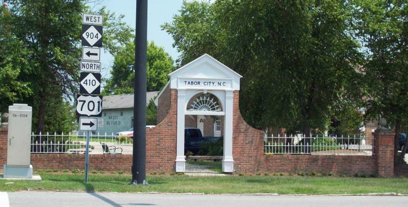  Tabor City N C Welcome Arch Jun 10