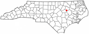  N C Map-doton- Pinetops