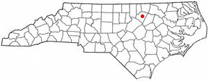  N C Map-doton- Louisburg