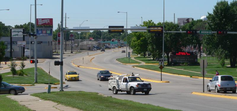  South Sioux City, Nebraska looking S from bridge