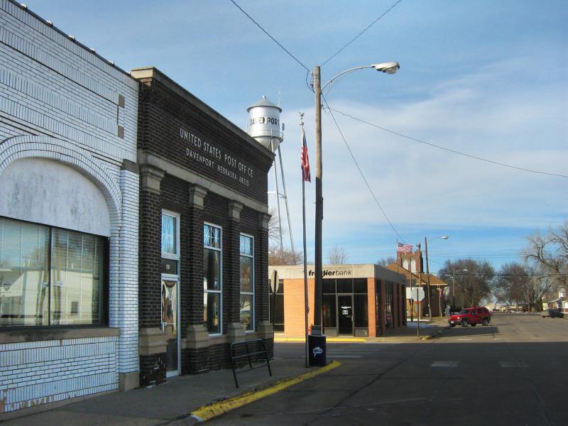  Davenport Nebraska main street