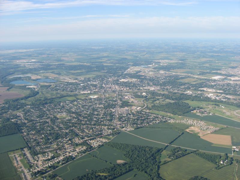  Troy from 4500 feet