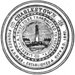  Seal of Charlestown Mass