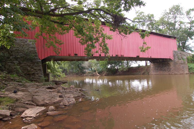  Bitzer's Mill Covered Bridge Side 3008px