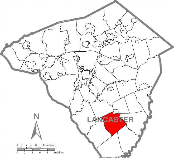  East Drumore Township, Lancaster County Highlighted