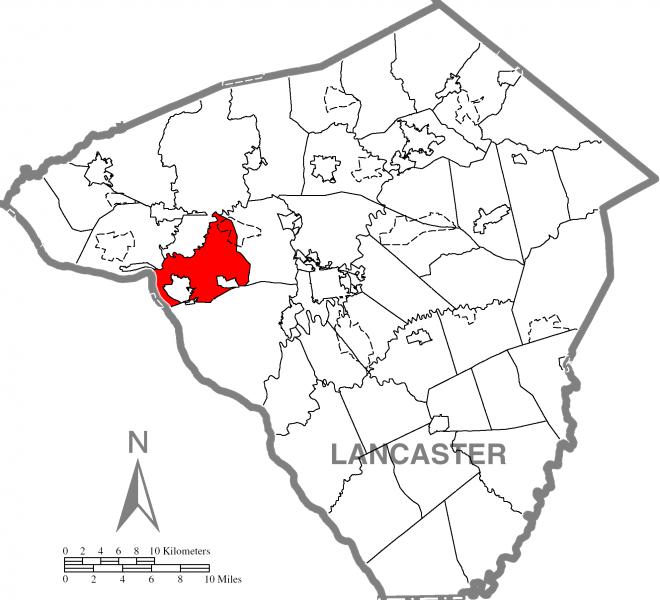  West Hempfield Township, Lancaster County Highlighted