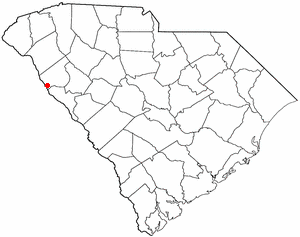  S C Map-doton- Calhoun Falls