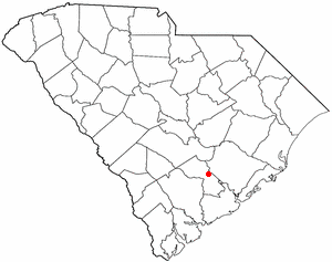  S C Map-doton- Ridgeville