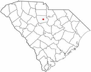  S C Map-doton- Winnsboro