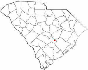  S C Map-doton- Eutawville