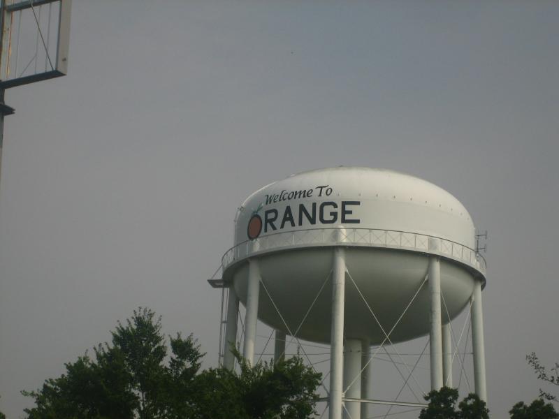 Orange, Texas water tower
