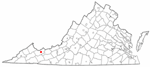  V A Map-doton- Tazewell