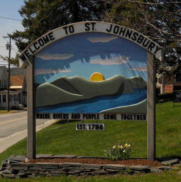  St Johnsbury Welcome Sign