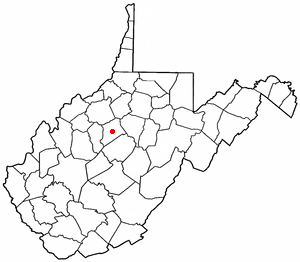  W V Map-doton- Glenville