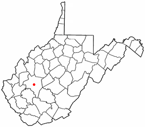  W V Map-doton- Coal Fork