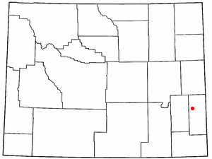  W Y Map-doton- Fort Laramie