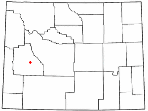  W Y Map-doton- Boulder